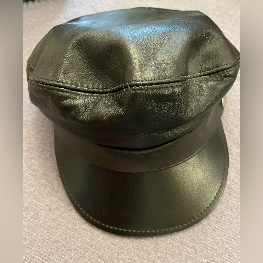 Leather hat - Picture 4 of 6